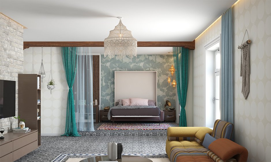 A 12x15 open bedroom layout is the best way to make your home look bigger