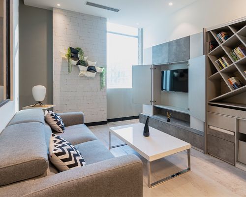 3BHK flat interior designers in Gachibowli Hyderabad.