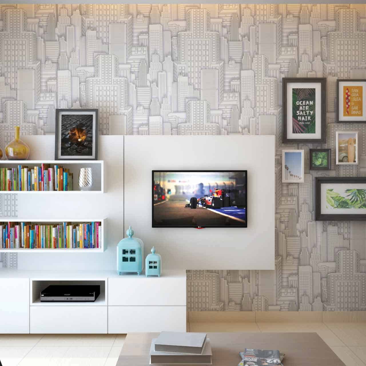 All eyes to the television stand