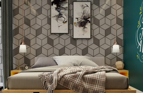 Bedroom wall design ideas