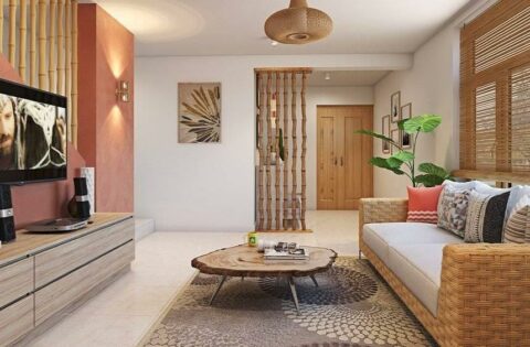 Wooden cut coffee table for your beautiful living room