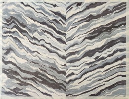 Living room luxury house interior enhanced by using premium finishes of patterned engineered veneer