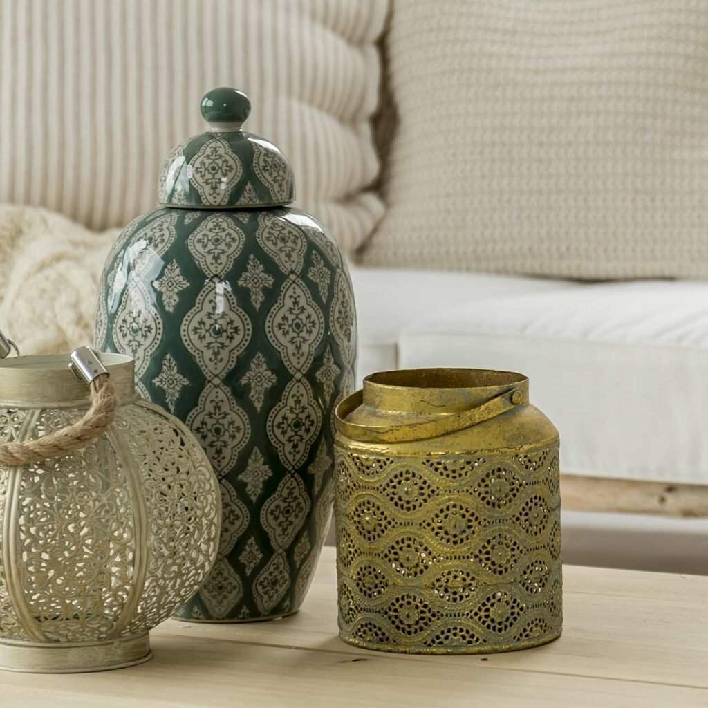 Global pot pourri of styles for affordable home interior