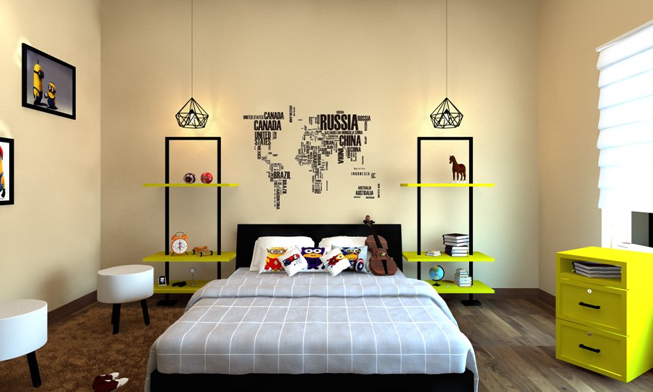 Godrej bedroom interior design cost