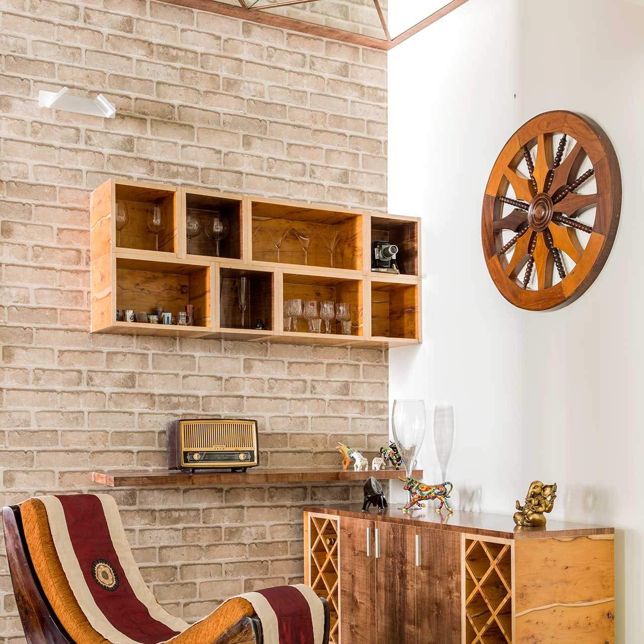 Rustic style apartment interior design ideas for a cosy vibe