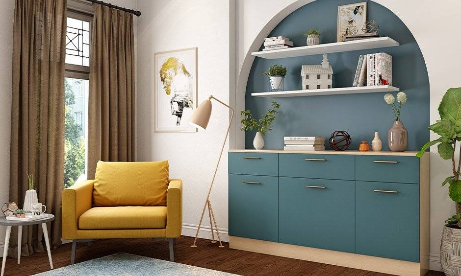 Enhance interior design with furniture and accessories for functionality, aesthetics, and character