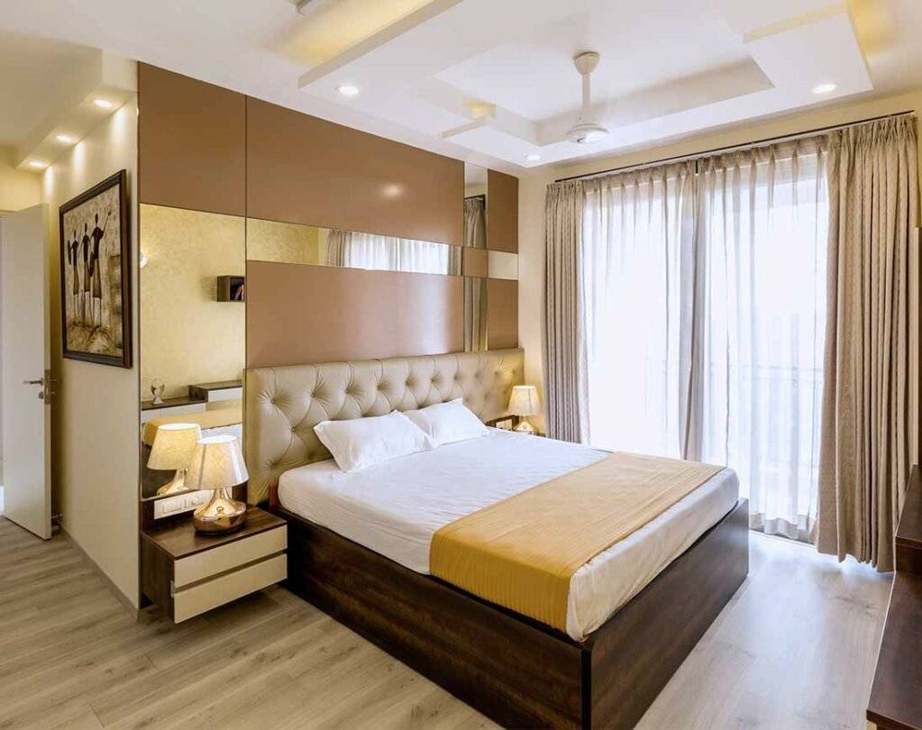 Interior companies in bangalore for master bedroom with an elegant look