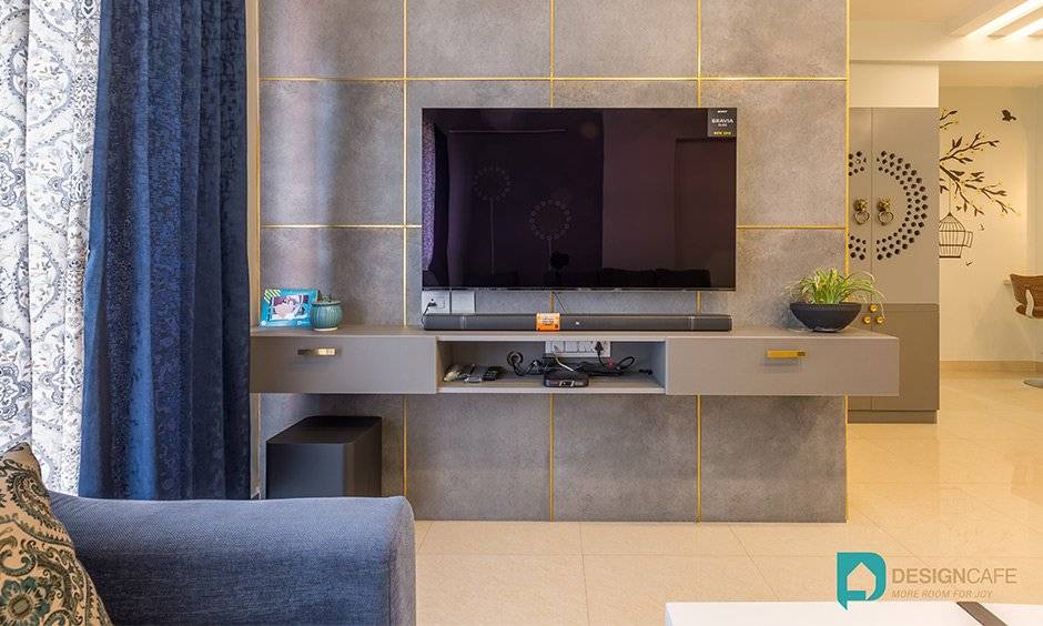 Tv unit designed by interior designers in jp nagar bangalore