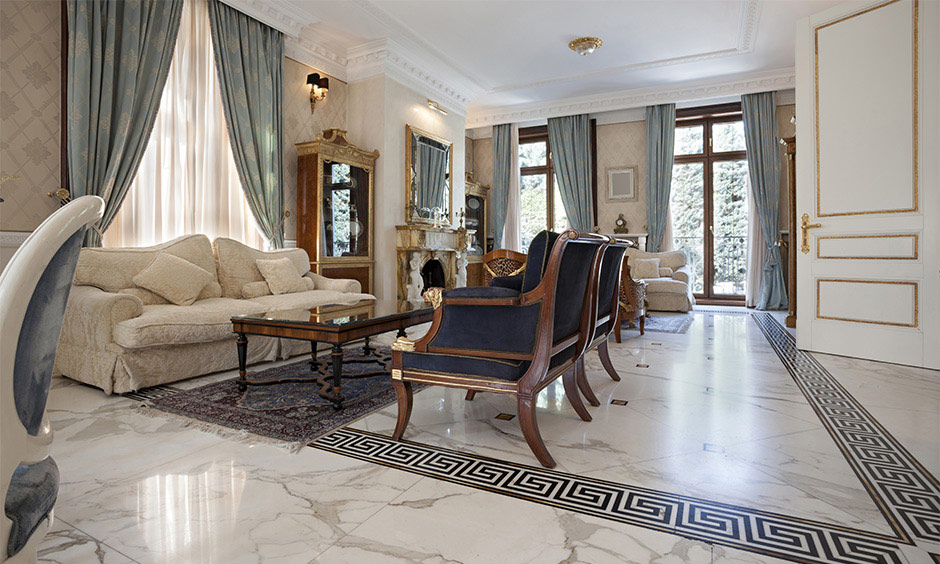 Makrana marble benefits: luxury finish, durability, unique veining, and architectural elegance