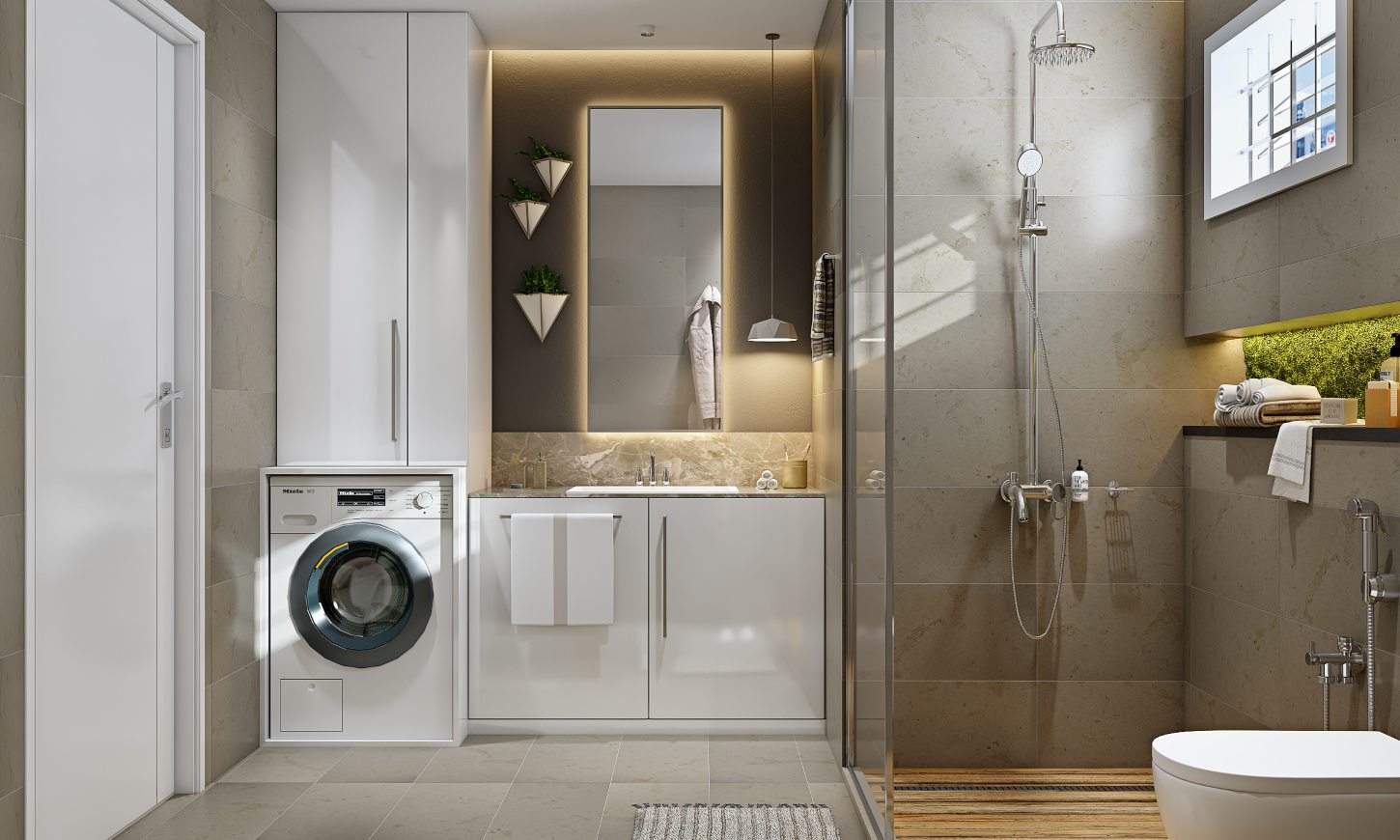 Modern sink images with marble backsplash in modern bathroom design