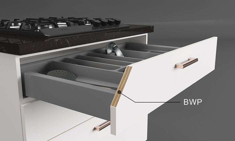 BWP for a modular kitchen which is water resistant