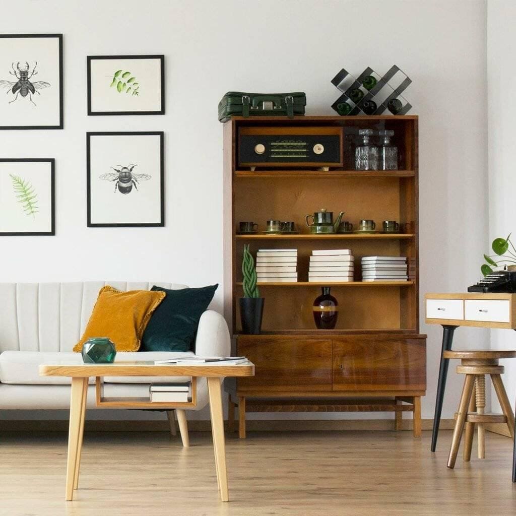 Affordable Home Interior Design for Wall with Old Transistor Radio And That Vintage Suitcase