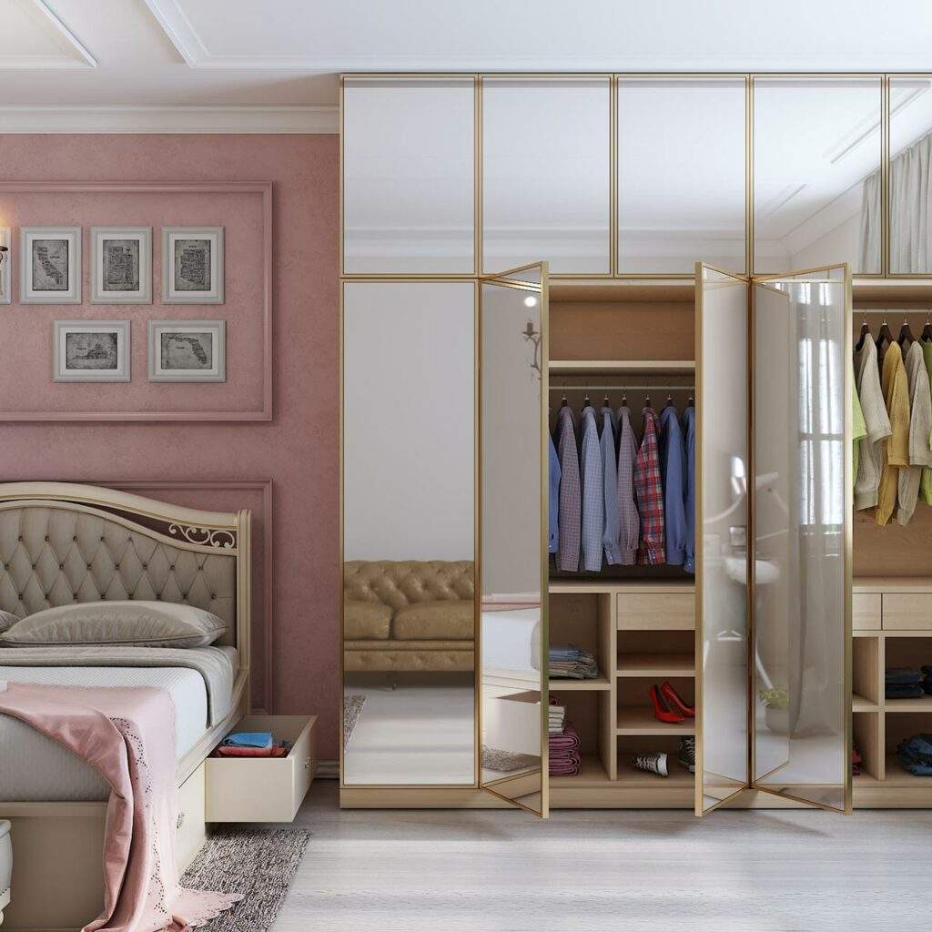 Elegant POP false ceiling design for bedroom with intricate patterns and smooth finish.