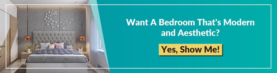 Want a bedroom that's modern and aesthetic